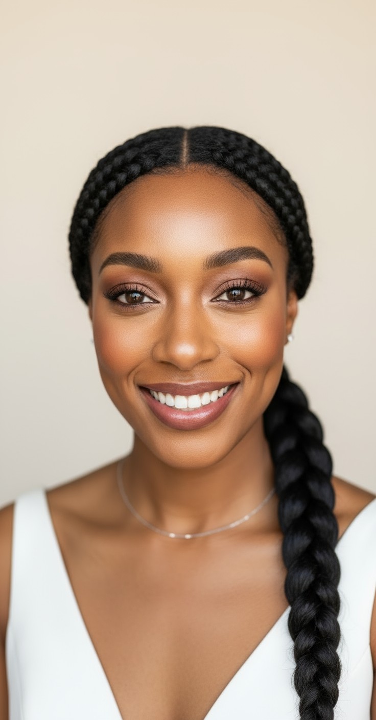 After 5 Strand Braid